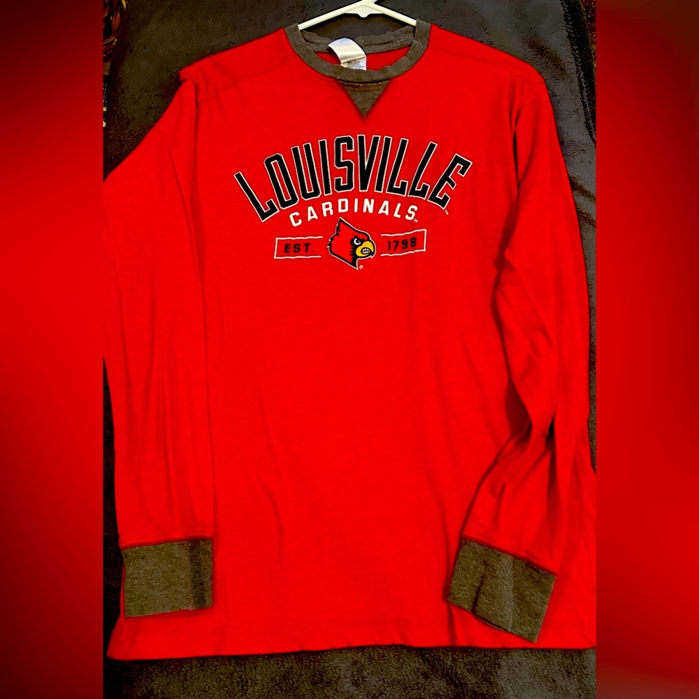 Louisville Cardinals Red Long Sleeve